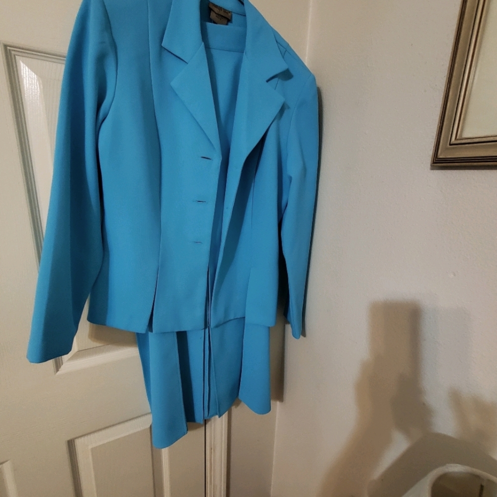 A suit and dress